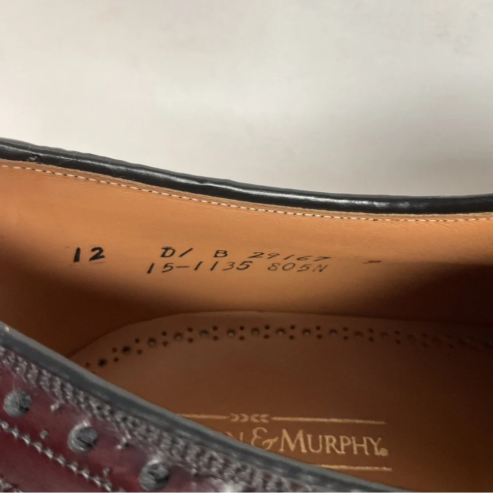 Vintage Johnston Murphy Oxford Shoes | USA Made | Set of (2) | Men’s 12 D